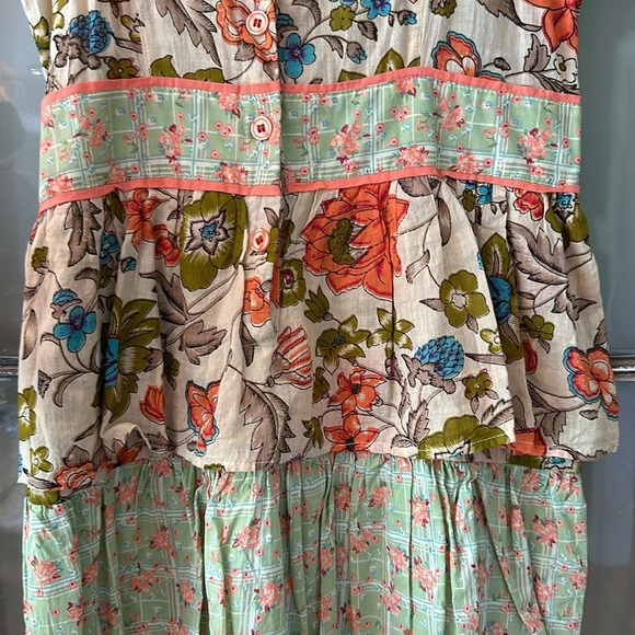 Boho Sundress Botton Front - Picture 3 of 4